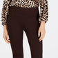 Legging feminina sem costura pequena INC International Concepts marrom tamanho 24x4,5