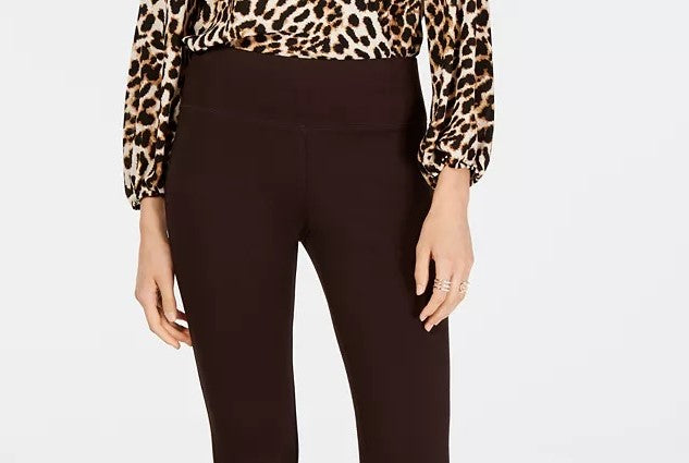 Legging feminina sem costura pequena INC International Concepts marrom tamanho 24x4,5