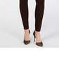 Legging feminina sem costura pequena INC International Concepts marrom tamanho 24x4,5