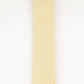 Gravata clássica geométrica amarela masculina Michael Kors, tamanho regular