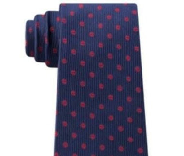 Tommy Hilfiger Masculino Mont Classic Dot Stripe Tie Pasblue Tamanho Regular