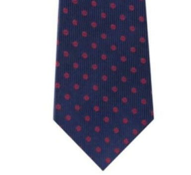 Tommy Hilfiger Masculino Mont Classic Dot Stripe Tie Pasblue Tamanho Regular