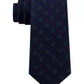 Gravata de seda Paisley texturizada clássica masculina Tommy Hilfiger, verde, tamanho regular