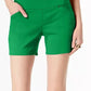 INC International Concepts Shorts Curvy Pull On Feminino Verde Tamanho 12