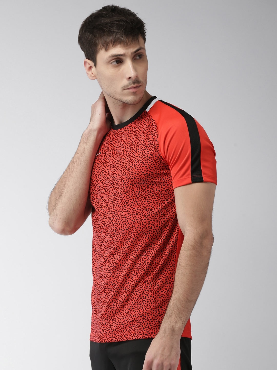 Camiseta Nike Dry Print Logo Training Masculina Vermelha - Tamanho Grande