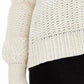 Moletom com capuz de malha mista American Rag Juniors, branco, tamanho médio