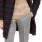 Sobretudo Tommy Hilfiger Masculino Modern-Fit Performance Stretch Flex Plaid Addison Vermelho Tamanho 40 R/M37.5