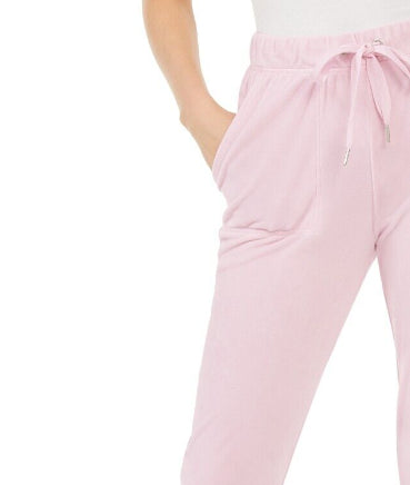 Calça Jogger Velour Juniors Planet Gold Rosa Tamanho P