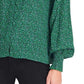 Blusa Sanctuary Feminina Noelle Smocked Cuff Verde Tamanho Médio
