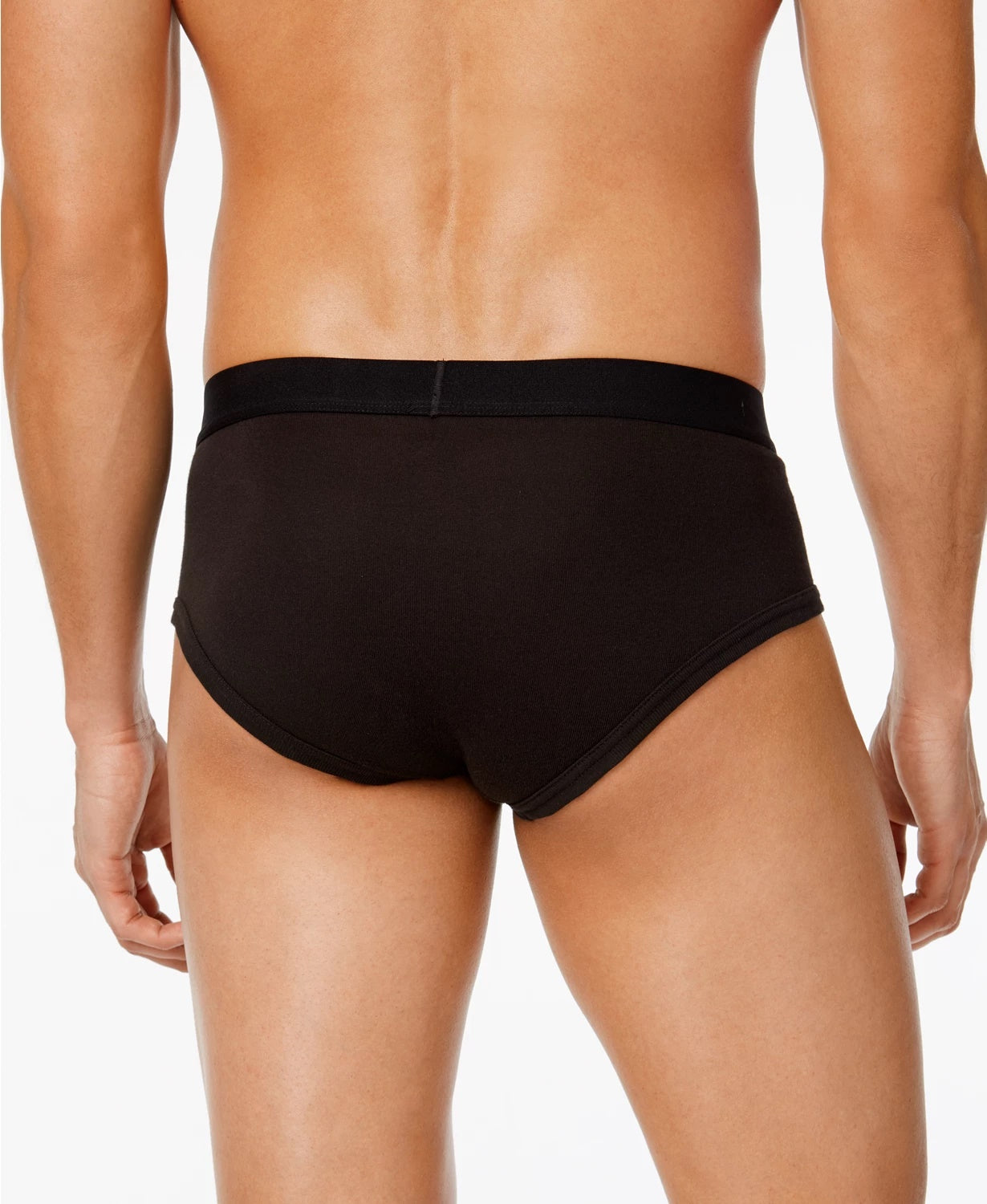 Cuecas de algodão Alfani masculinas, pacote com 5 unidades, tamanho extra grande, azul