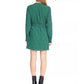 Vestido envelope estampado Stay The Night Sanctuary Feminino Verde Tamanho 14