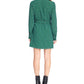 Vestido envelope estampado Stay The Night Sanctuary Feminino Verde Tamanho 0