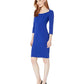 Vestido feminino Calvin Klein Petite sem mangas, gola redonda, trapézio, floral, tamanho 12