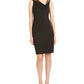 Vestido Calvin Klein Feminino Animal Cut Preto Tamanho 6