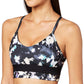 Sutiã esportivo Nike Indy Floral Light Support feminino, preto, tamanho grande