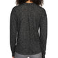 Top feminino Sanctuary Knot Interested com decote profundo, preto, tamanho X-S