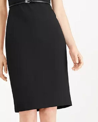 Vestido Calvin Klein Feminino com Babados e Ombros Preto Tamanho 2 Petite