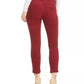 Calça jeans skinny feminina STS Blue Ellie de cintura alta, vermelha escura, tamanho 30