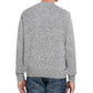 Suéter de esqui Fair Isle vintage masculino à prova de intempéries, preto, tamanho XXX-G