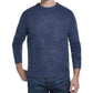 Suéter masculino vintage de malha waffle à prova de intempéries, azul, tamanho 3X