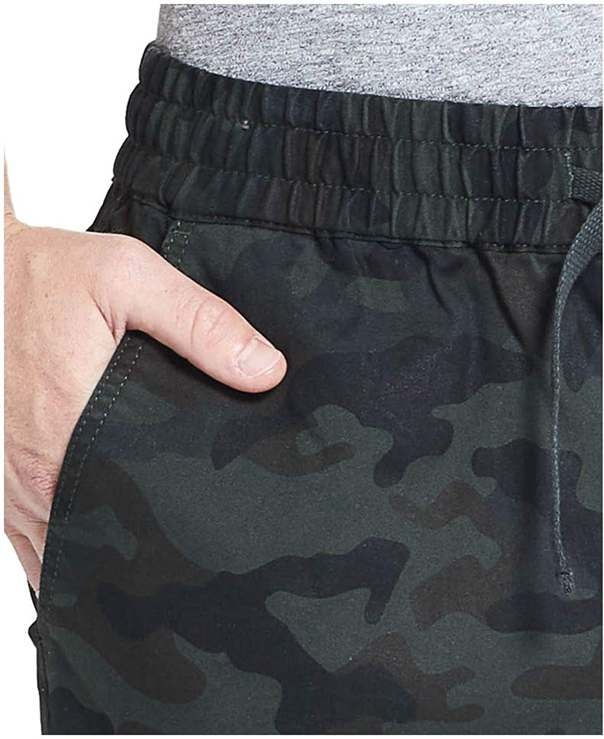 Calça cargo camuflada vintage masculina à prova de intempéries, verde, tamanho 2, extra grande