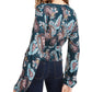 Gypsies &amp; Moondust Juniors Shine Smocked Top Azul Marinho Tamanho Pequeno