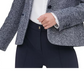 Blazer Tommy Hilfiger Feminino Marled com Botão Único Azul Tamanho 16