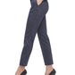 Calça social slim fit listrada Tommy Hilfiger Radcliffe feminina, azul-marinho, tamanho 6