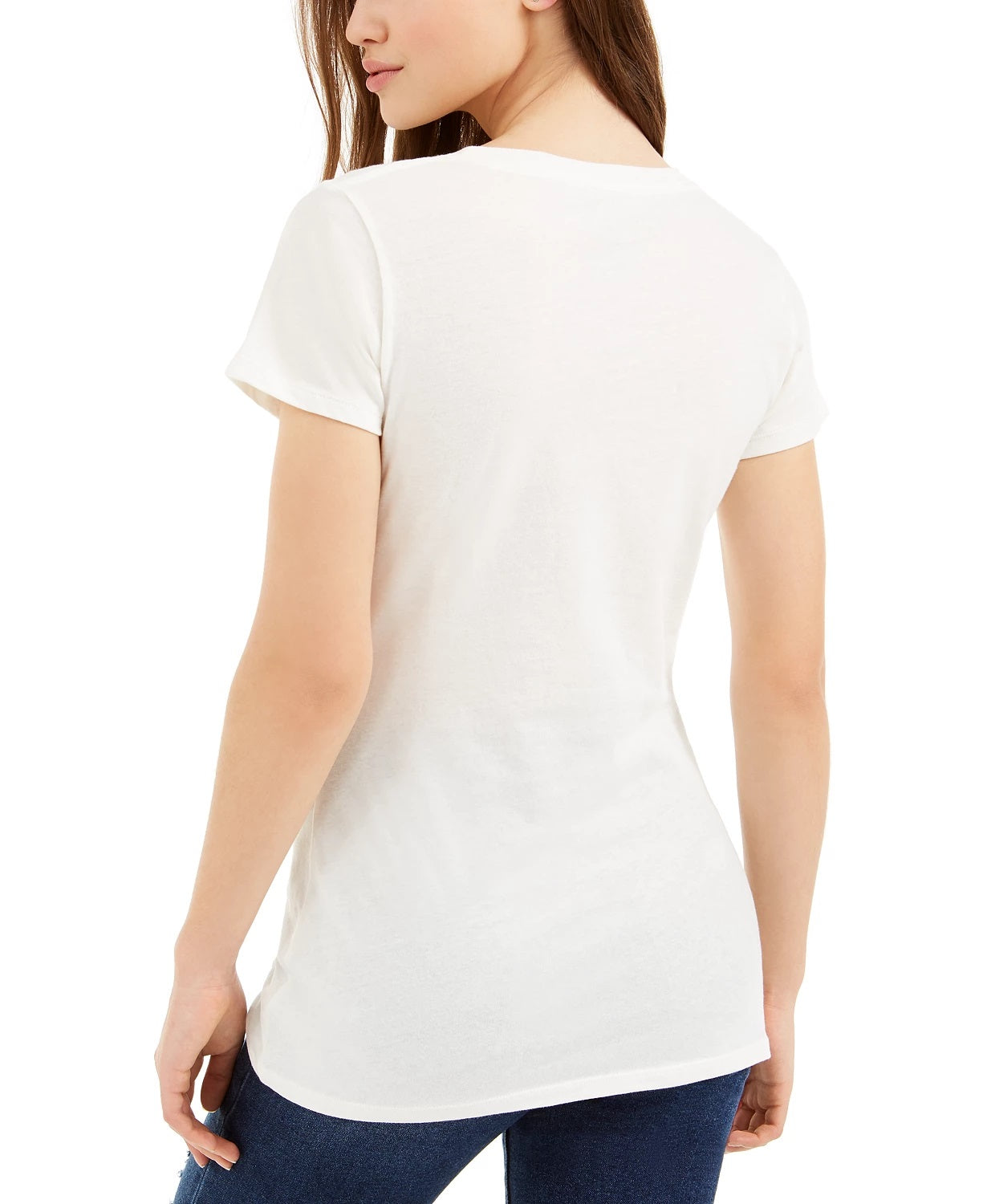 Camiseta estampada Love Tribe Junior Free Your Mind, branca, tamanho pequeno