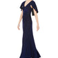 Vestido Capelet Feminino Jessica Howard, Cinza Escuro, Tamanho 10