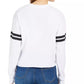 Blusa de algodão Disney Mickey da Modern Lux Junior, branca, tamanho grande