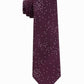 Gravata Calvin Klein Masculina Speckled Dots Vermelha Escura Tamanho Regular