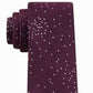 Gravata Calvin Klein Masculina Speckled Dots Vermelha Escura Tamanho Regular