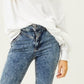Suéter Hacci com Aperto Principal Feminino Free People, Branco, Tamanho Médio