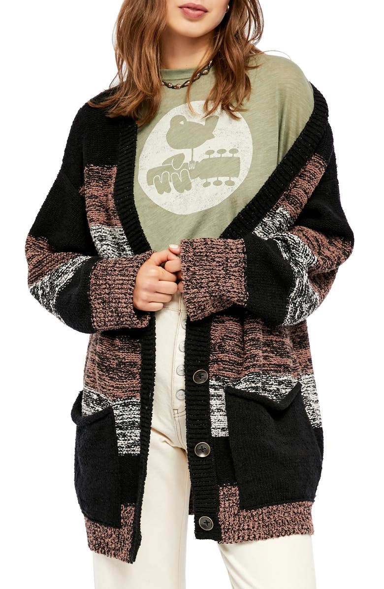 Cardigan Southport Beach Feminino Free People Tamanho Carvão Tamanho Pequeno