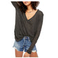 Pulôver feminino Ocean Air Hacci da Free People, preto, tamanho X-S