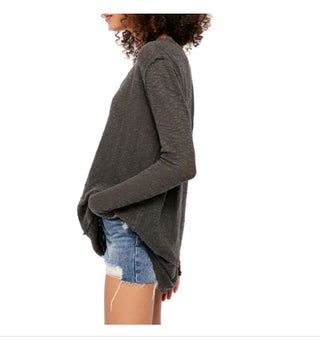 Pulôver feminino Ocean Air Hacci da Free People, preto, tamanho X-S