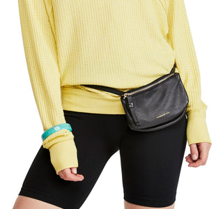 Camiseta térmica feminina Santa Clara da Free People, amarela, tamanho médio