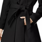 Casaco com cinto e saia Madden Girl Junior's, preto, tamanho grande