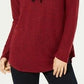 Moletom com capuz e forro de sherpa Ultra Flirt Juniors, vermelho, tamanho extragrande