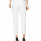 Calça social feminina Calvin Klein slim fit, branca, tamanho 10