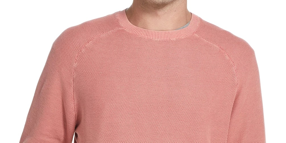 Suéter masculino vintage à prova de intempéries, estilo stonewashed, laranja