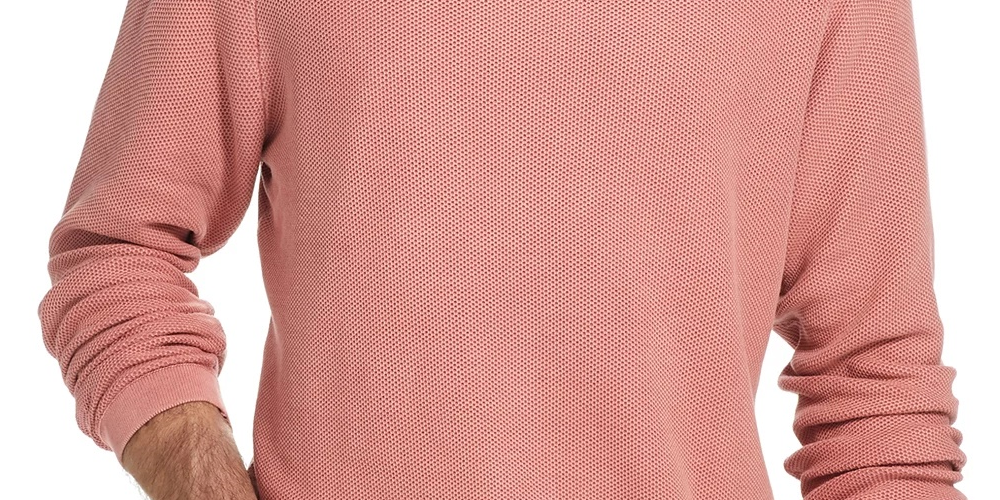 Suéter masculino vintage à prova de intempéries, estilo stonewashed, laranja