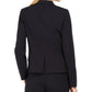 Calvin Klein Blazer Feminino de Botão Único Azul Marinho Tamanho 12