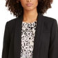 Calvin Klein Parker Twill Blazer Feminino Preto Tamanho 4