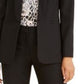 Calvin Klein Parker Twill Blazer Feminino Preto Tamanho 4