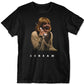 Camiseta gráfica masculina Scream preta tamanho X-G
