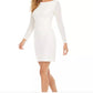 Vestido tubinho com lantejoulas Vince Camuto feminino cinza tamanho 12