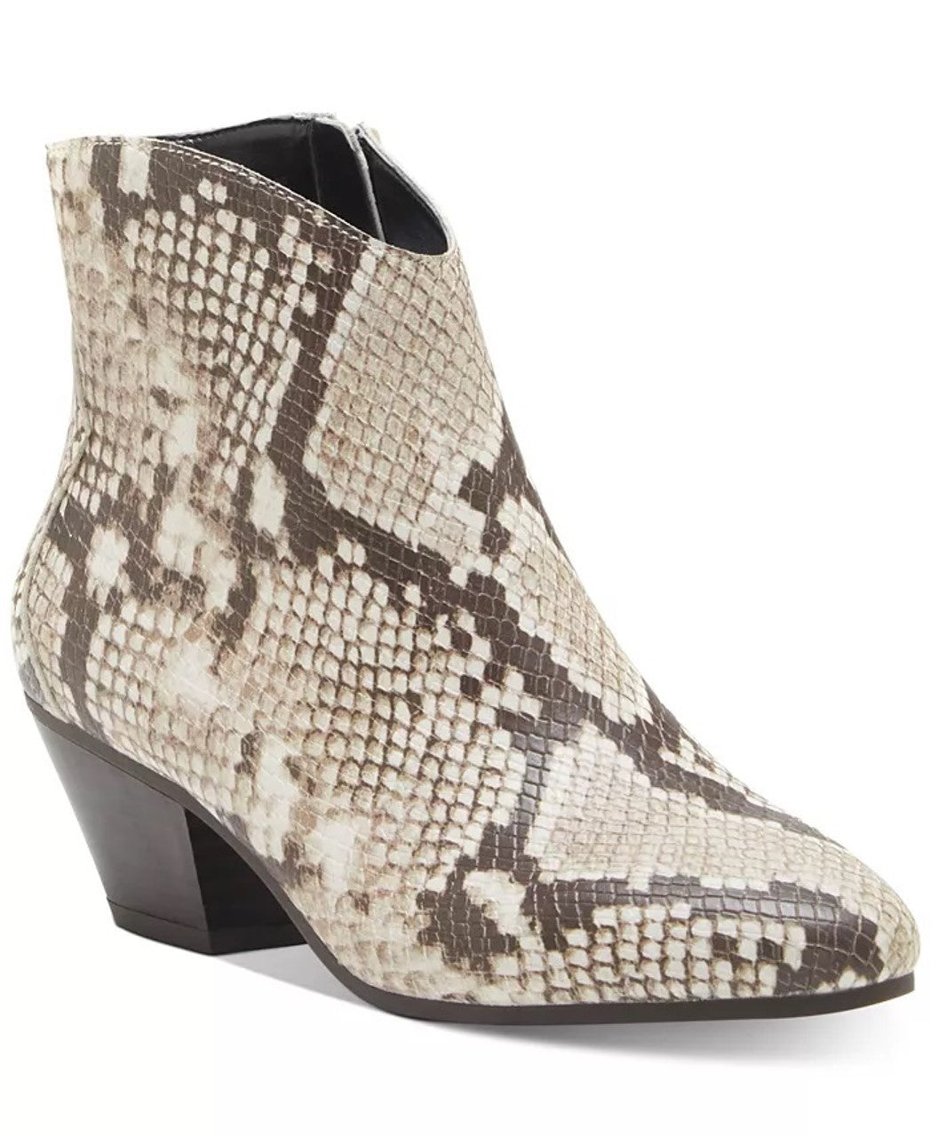 Botas femininas Idra com salto bloco INC International Concepts, bege