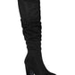 Material Girl Botas femininas Myah Tall pretas tamanho 11 M